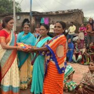 Social Service Initiative By Sanghamitra Tai Gaikwad On The Death Anniversary Of Late Tulsiram Gundaji Gaikwad