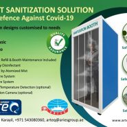 Aries Group Is All Set To Deliver Sanitization Gates To Hinder The Spread Of COVID-19