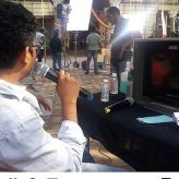 Director Azad Hussain Shoots Advertisement  For  AKS Talkies A20 Cricket Tournament