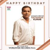 On Birthday Ratnakar Kumar director of Worldwide Records announced the opportunity to give new artists a chance