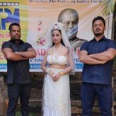 Actress Vandana Gautam Great Grand  Daughter of Dadasaheb Phalke Reached For Tribute on His Memorial Day