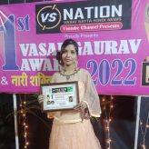 Bollywood Actress Neha Bansal  Honored With Vasai Gaurav Award