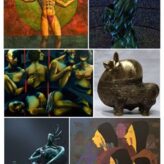 ART YARD Presents An Exhibition Of Paintings And Sculptures In Coomarswami Hall