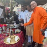 Rakhi Sawant’s Mother’s Ashes Immersed In Haridwar By Brother Rakesh Sawant  Exclusive Pics And Videos