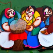 “INCREDIBLE LIFE STYLE OF INDIAN BABUMOSHAI” Solo Show Of Paintings By Pintu Paul At Jehangir Art Gallery