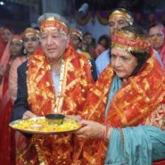 गुप्ता परिवार द्वारा भव्य विशाल माता की चौकी संपन्न