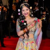Actress Sanya Thakur Turns Radha Rani At Cannes Red Carpet 2026, Represents Sanatan Culture Globally