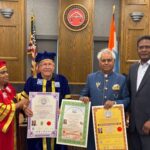 New York State Honours Prof D Madhu Krishan 4
